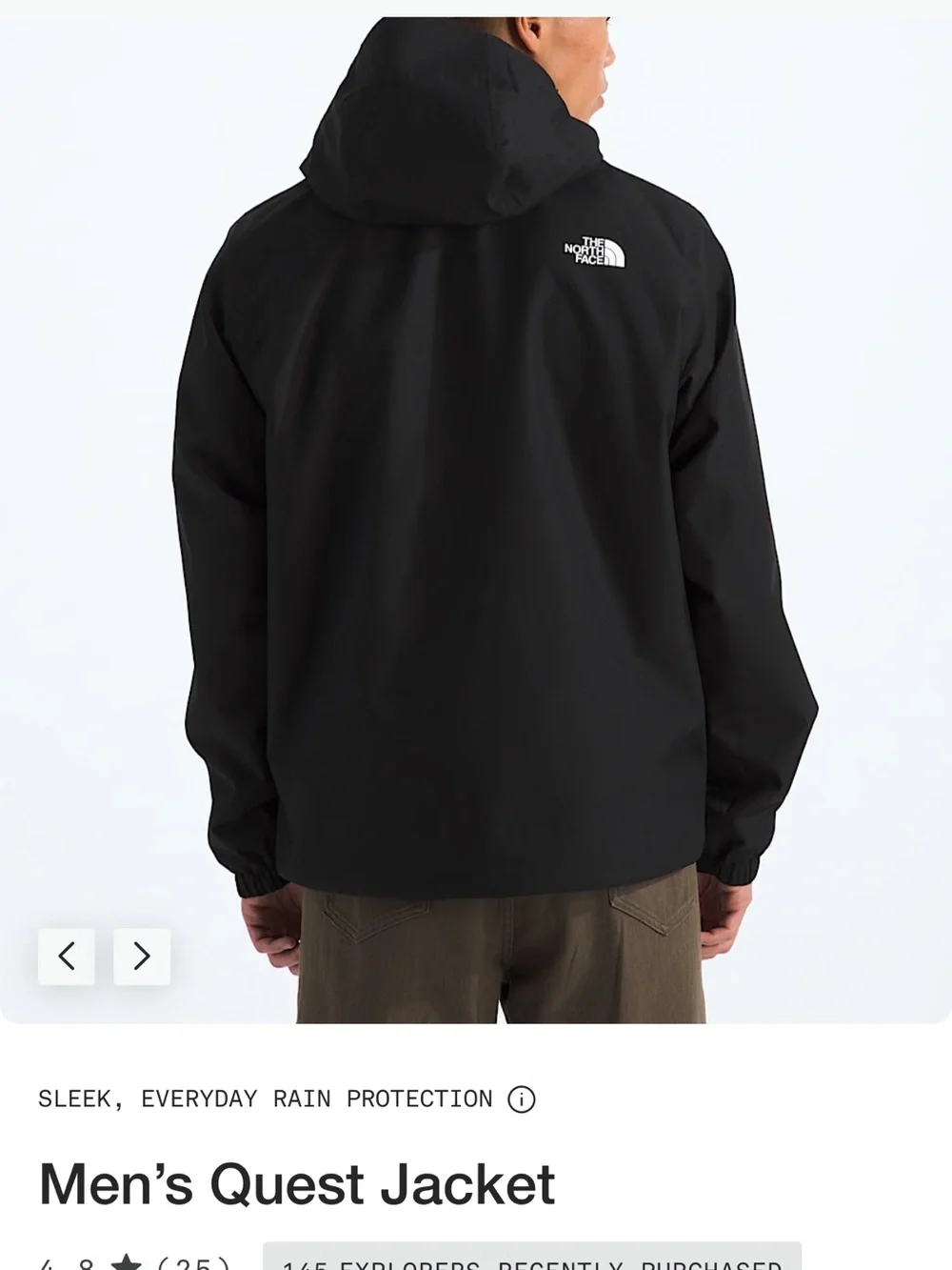 The North Face Men’s Quest Jacket - Black